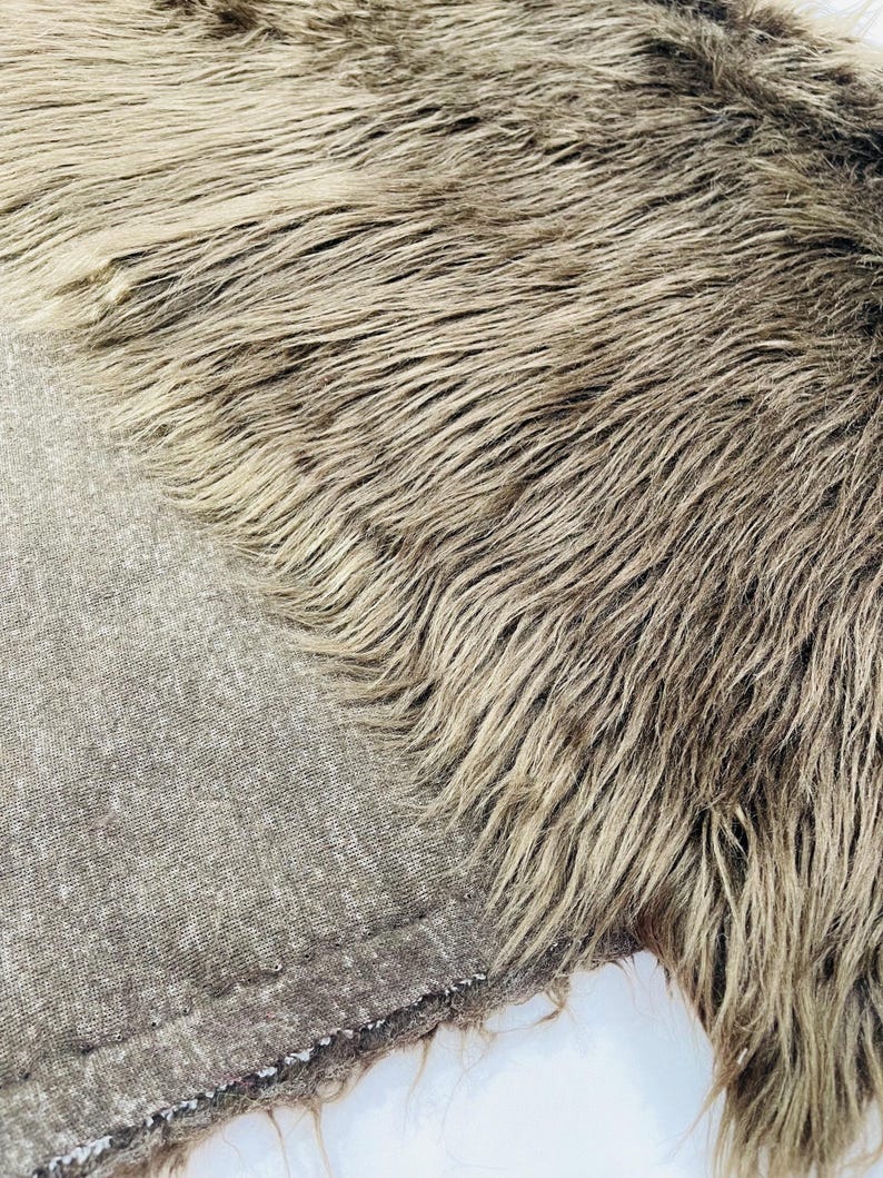 SHAGGY VEGGAN FAUX FUR (by the yard) - New Creations Fabric & Foam Inc