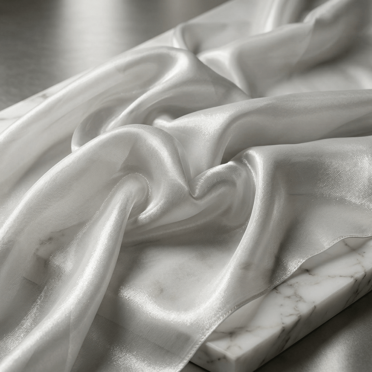 Sheer Liquid Chiffon Fabric 58” Wide by the Yard – Soft Flowing Chiffon for Dresses, Bridal Wear, Draping, Curtains & Event Decor - New Creations Fabric & Foam Inc
