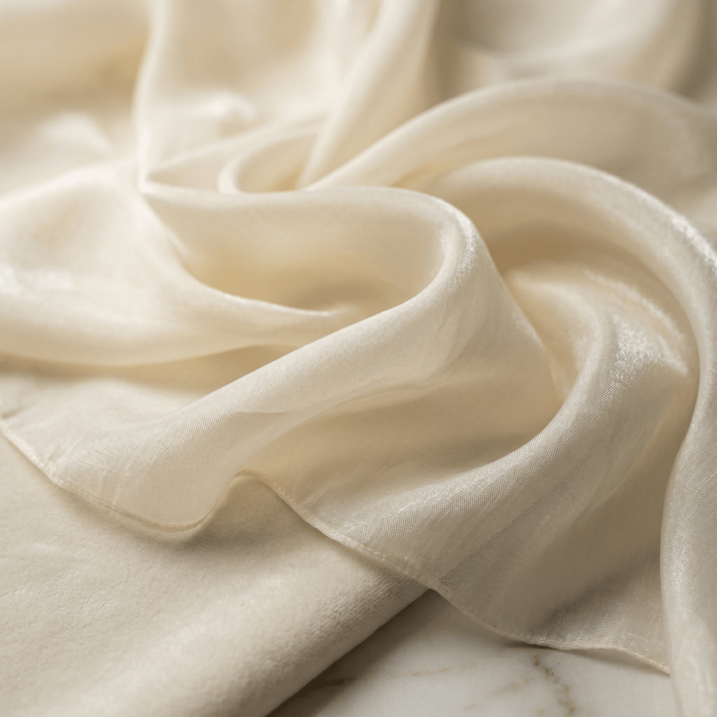 Sheer Liquid Chiffon Fabric 58” Wide by the Yard – Soft Flowing Chiffon for Dresses, Bridal Wear, Draping, Curtains & Event Decor - New Creations Fabric & Foam Inc