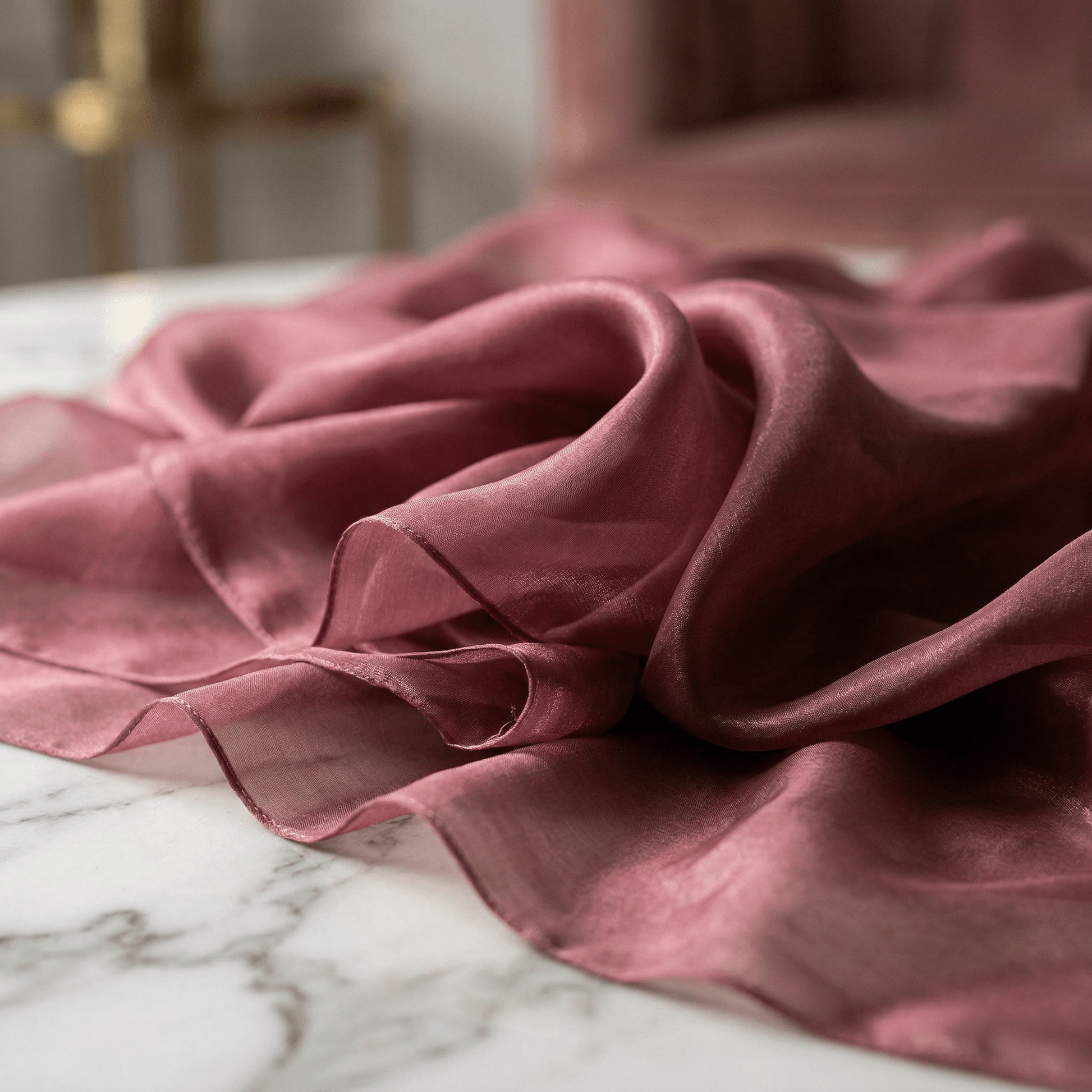 Sheer Liquid Chiffon Fabric 58” Wide by the Yard – Soft Flowing Chiffon for Dresses, Bridal Wear, Draping, Curtains & Event Decor - New Creations Fabric & Foam Inc