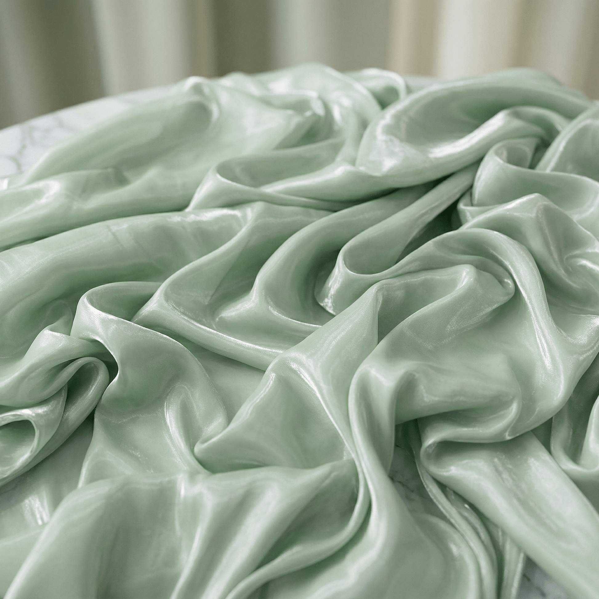 Sheer Liquid Chiffon Fabric 58” Wide by the Yard – Soft Flowing Chiffon for Dresses, Bridal Wear, Draping, Curtains & Event Decor - New Creations Fabric & Foam Inc