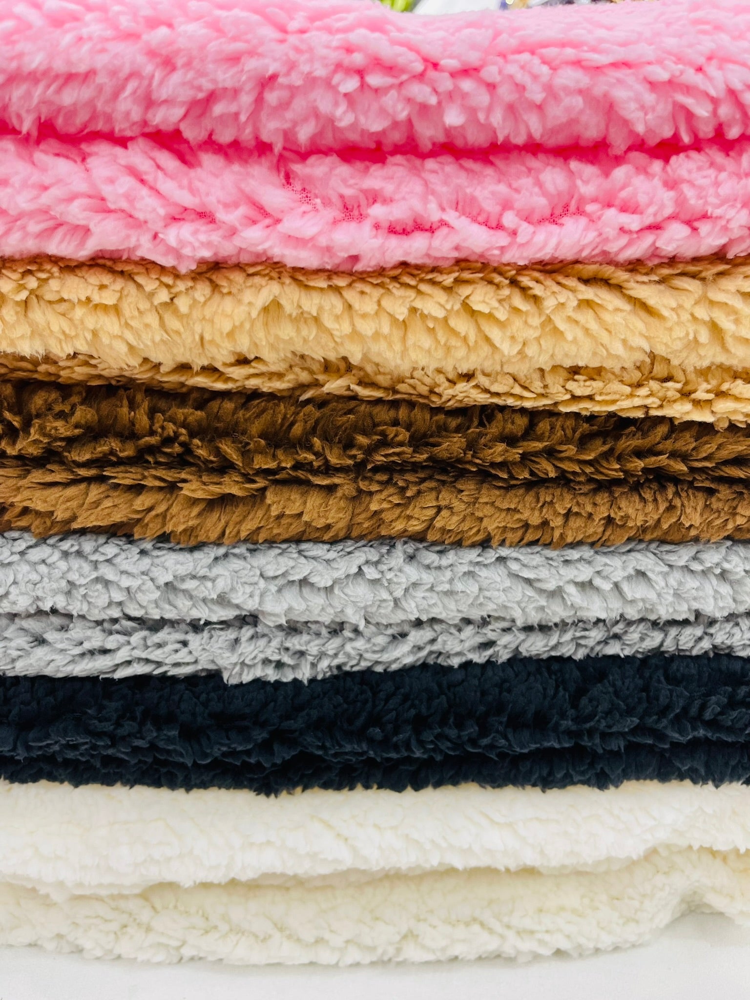 Sherpa Faux Fur Fleece| New Creations Fabric & Foam Inc. - New Creations Fabric & Foam Inc