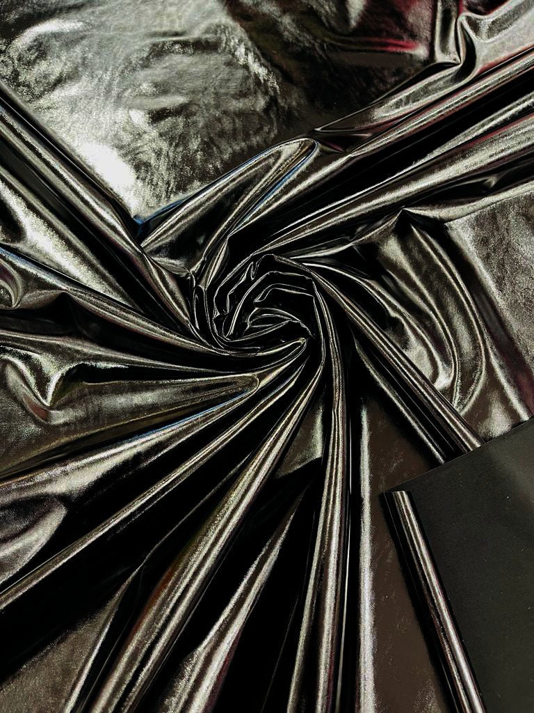 SHINY VINYL SPANDEX GLOSSY FABRIC (by the yard) - New Creations Fabric & Foam Inc