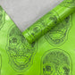 Skull Embossed Fake Leather Upholstery Fabric| New Creations Fabric & Foam Inc. - New Creations Fabric & Foam Inc