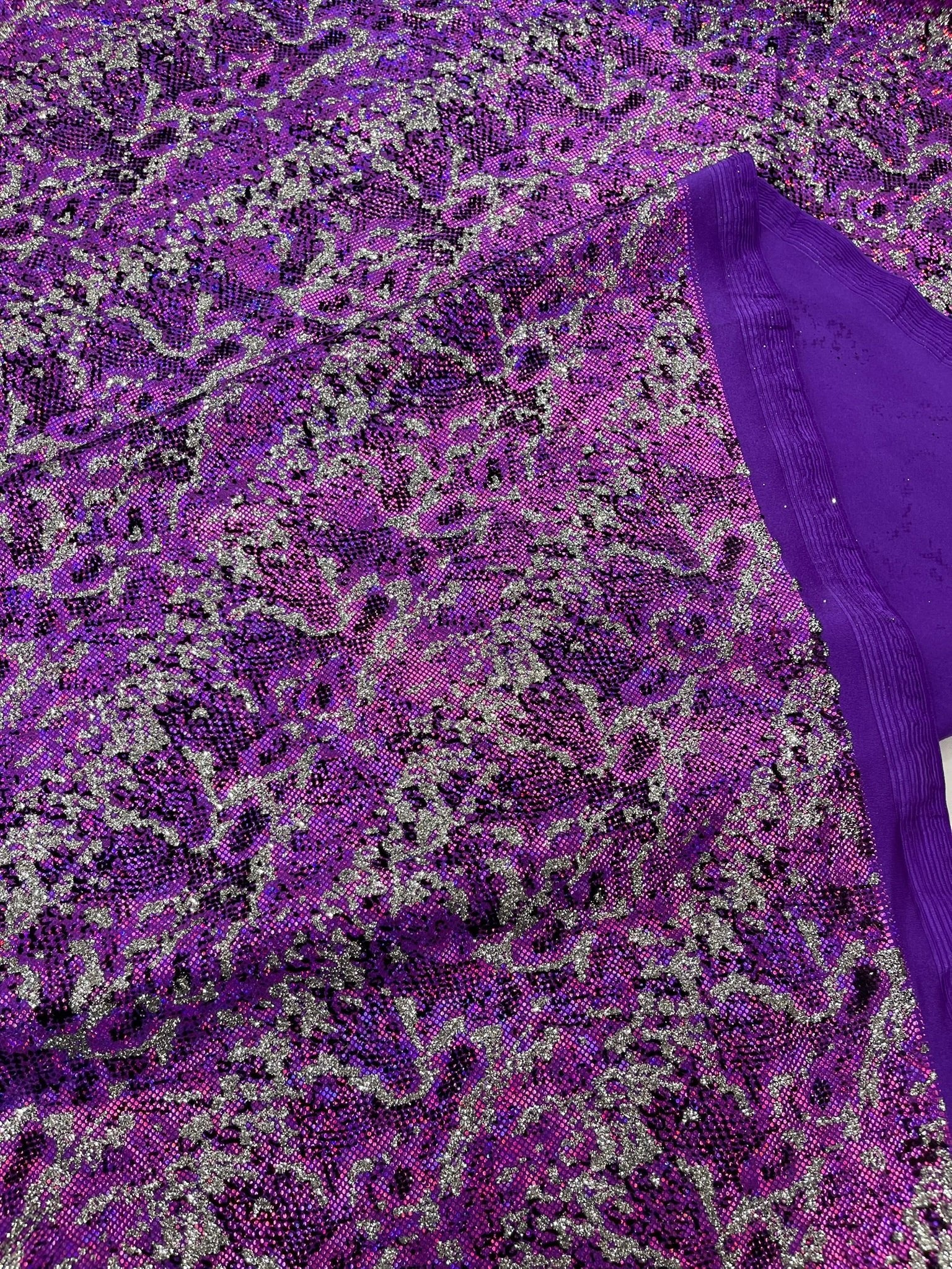 Snake Design Shattered Glass Nylon Spandex Fabric| New Creations Fabric & Foam Inc. - New Creations Fabric & Foam Inc