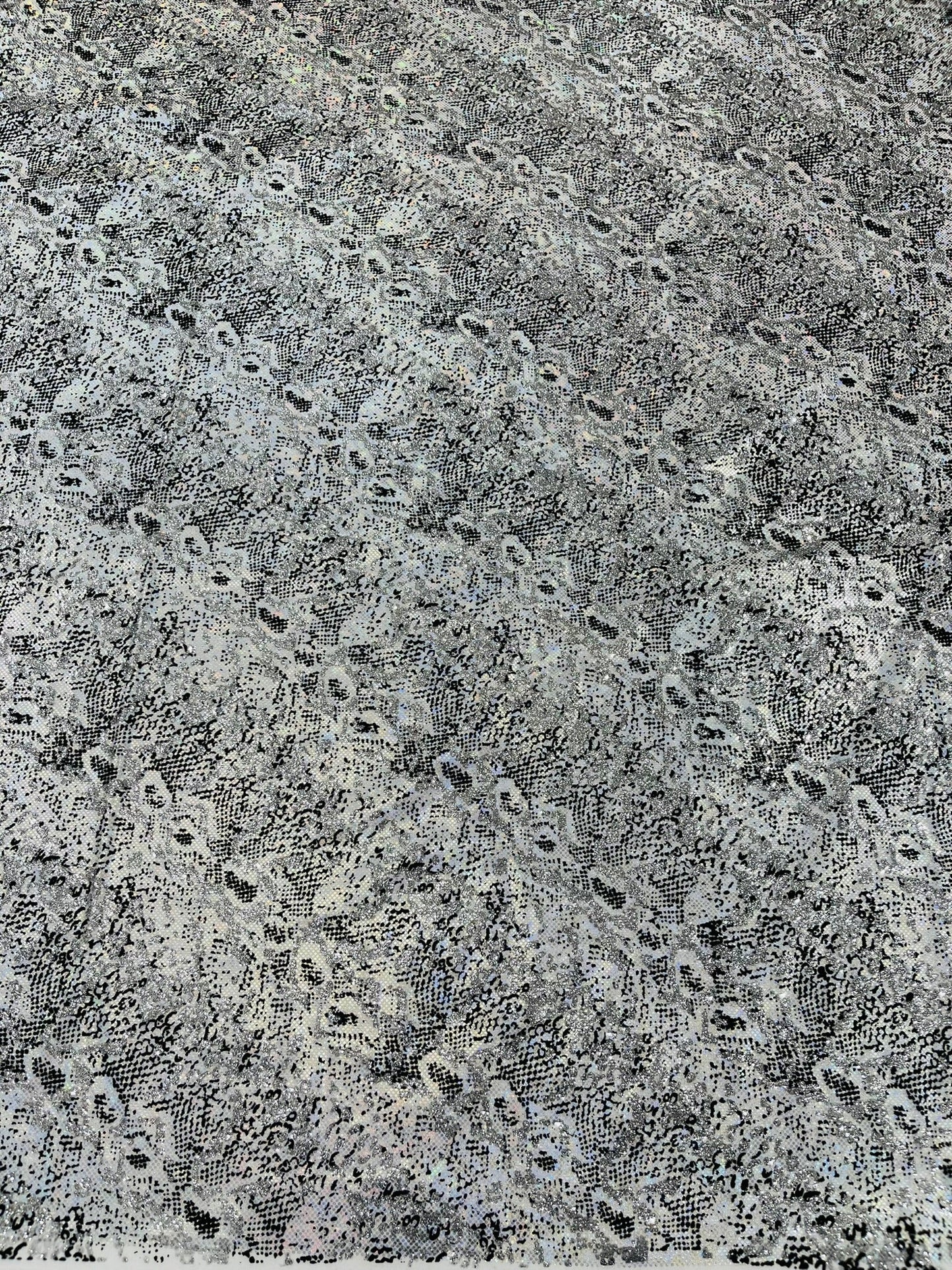 Snake Design Shattered Glass Nylon Spandex Fabric| New Creations Fabric & Foam Inc. - New Creations Fabric & Foam Inc