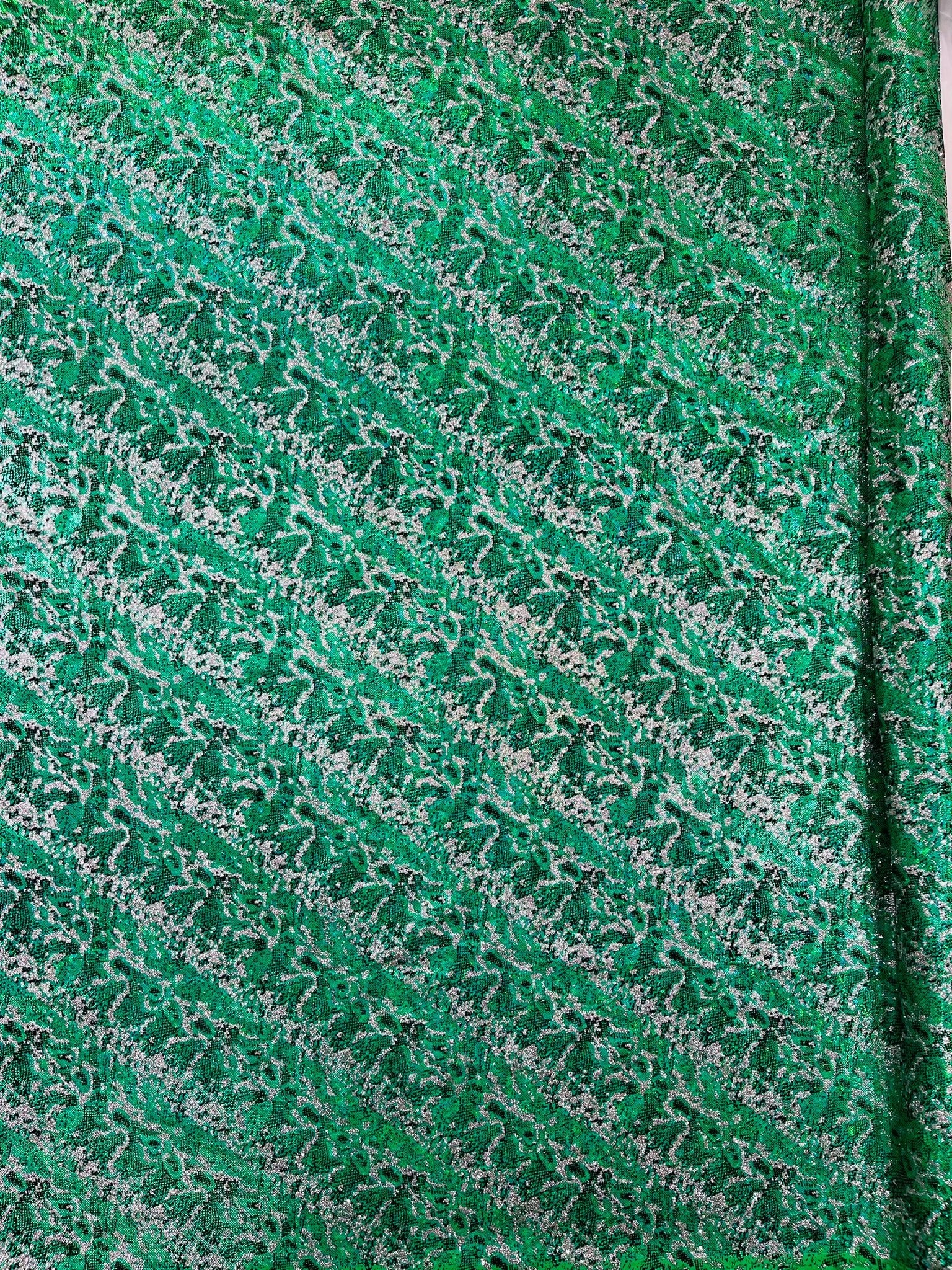 Snake Design Shattered Glass Nylon Spandex Fabric| New Creations Fabric & Foam Inc. - New Creations Fabric & Foam Inc