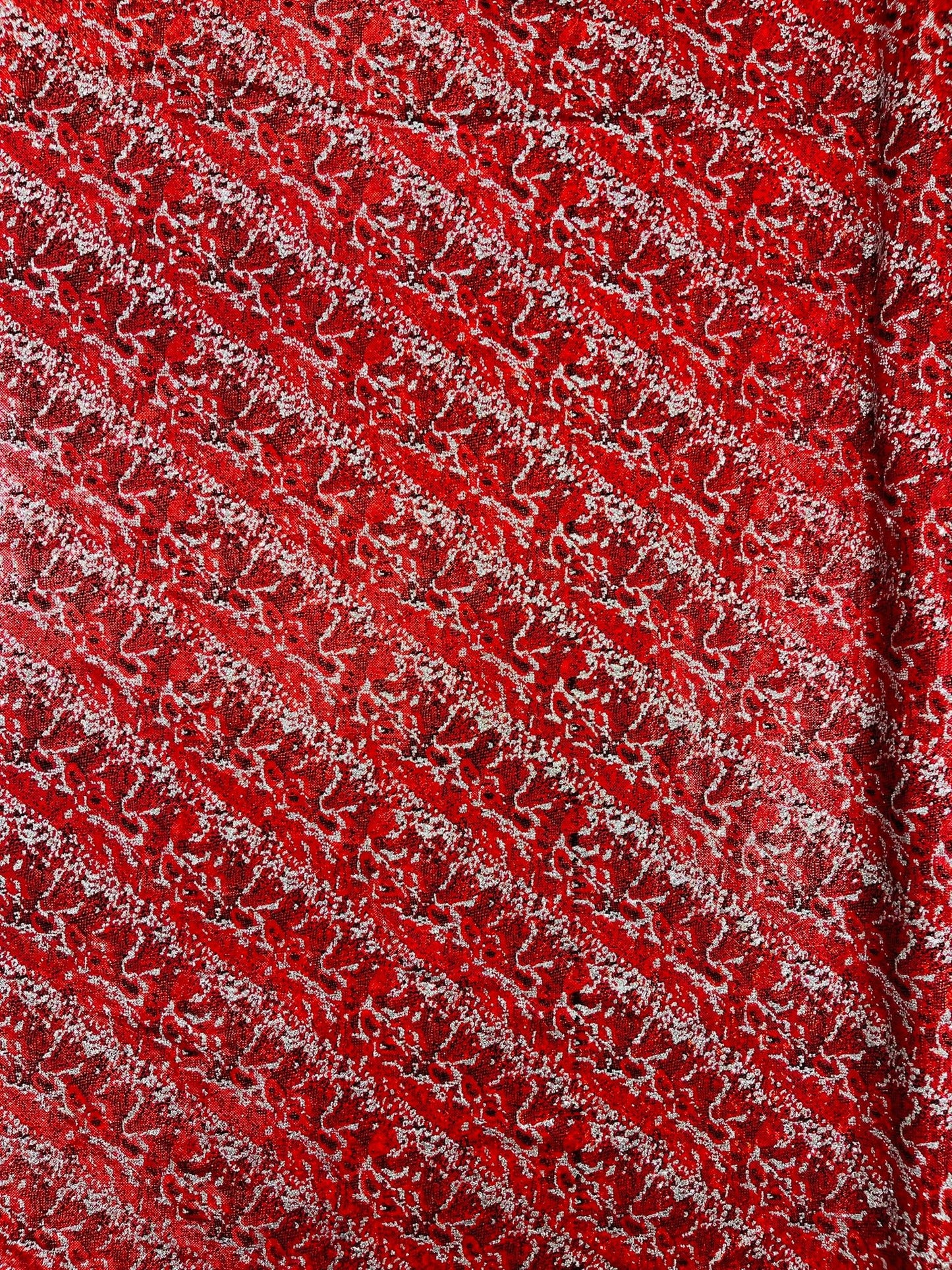 Snake Design Shattered Glass Nylon Spandex Fabric| New Creations Fabric & Foam Inc. - New Creations Fabric & Foam Inc