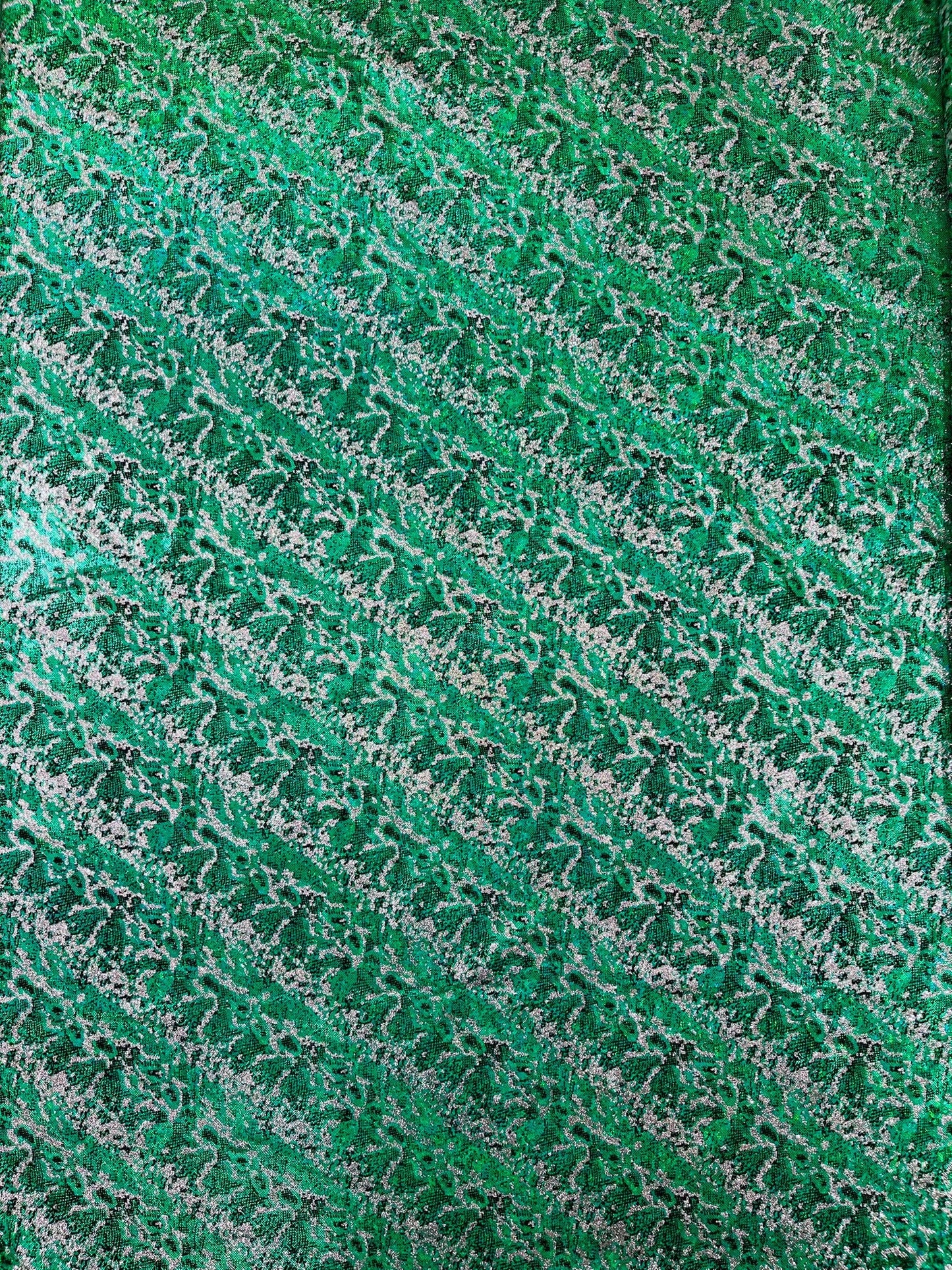 Snake Design Shattered Glass Nylon Spandex Fabric| New Creations Fabric & Foam Inc. - New Creations Fabric & Foam Inc