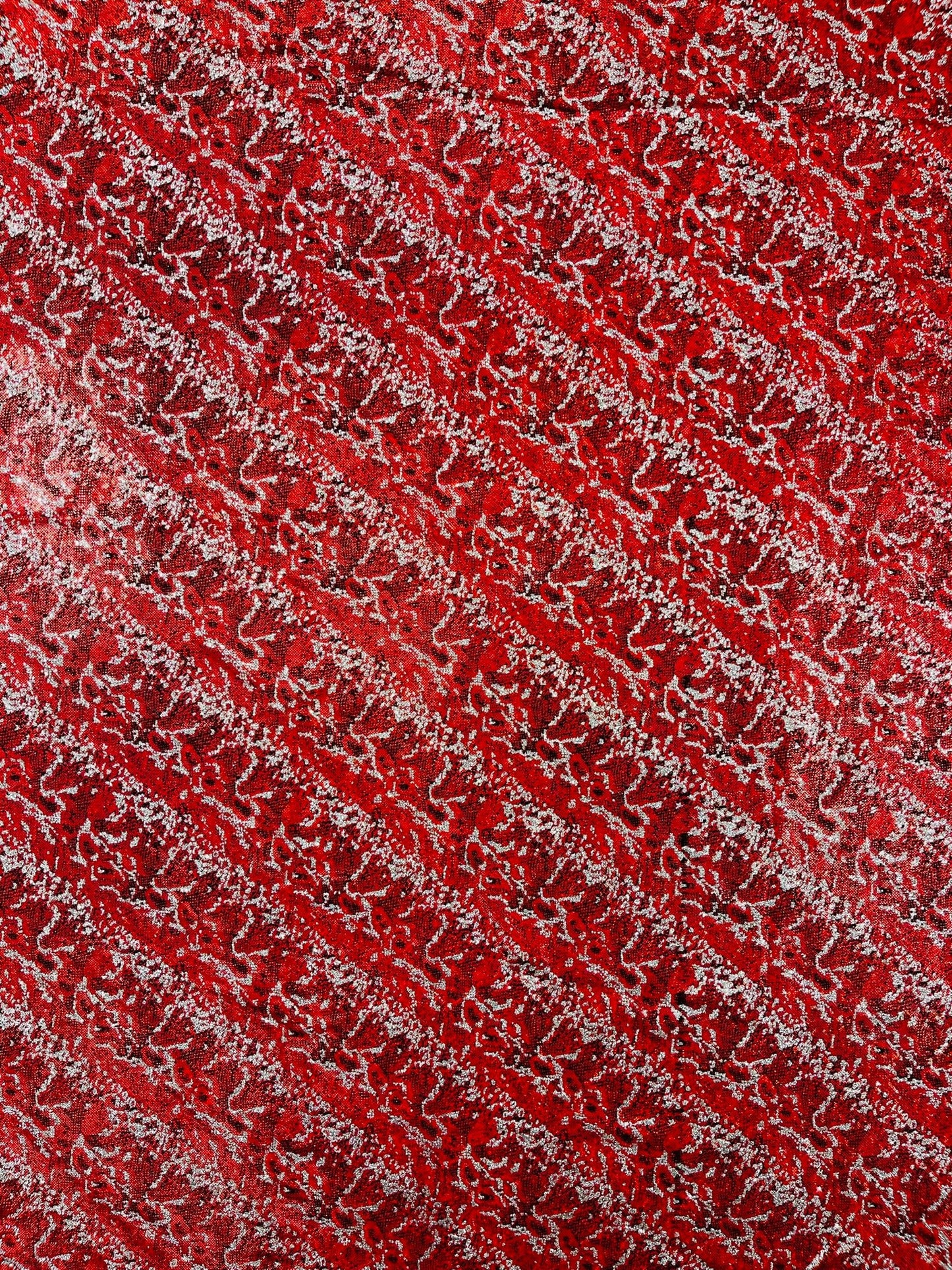 Snake Design Shattered Glass Nylon Spandex Fabric| New Creations Fabric & Foam Inc. - New Creations Fabric & Foam Inc