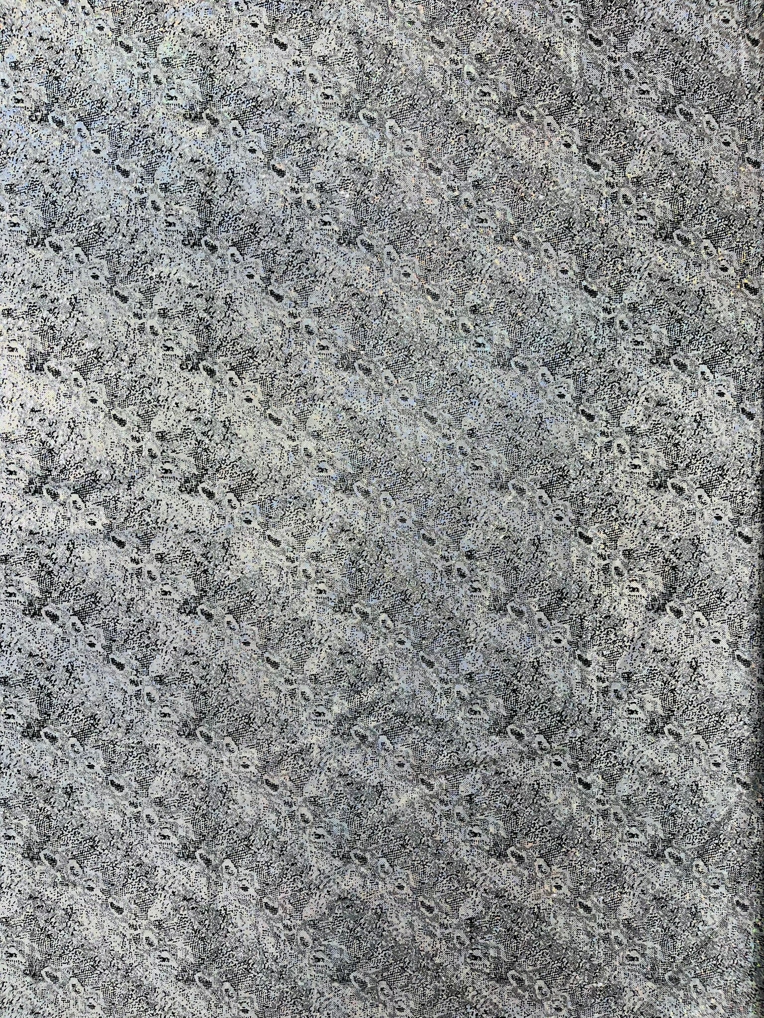 Snake Design Shattered Glass Nylon Spandex Fabric| New Creations Fabric & Foam Inc. - New Creations Fabric & Foam Inc