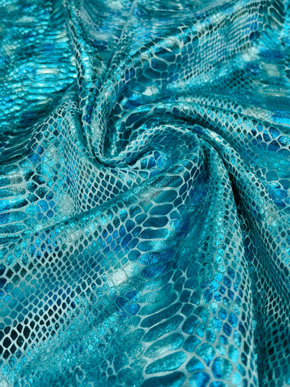 Snake foil stretch Velvet 58" Wide| New Creation Fabric & Foam. - New Creations Fabric & Foam Inc