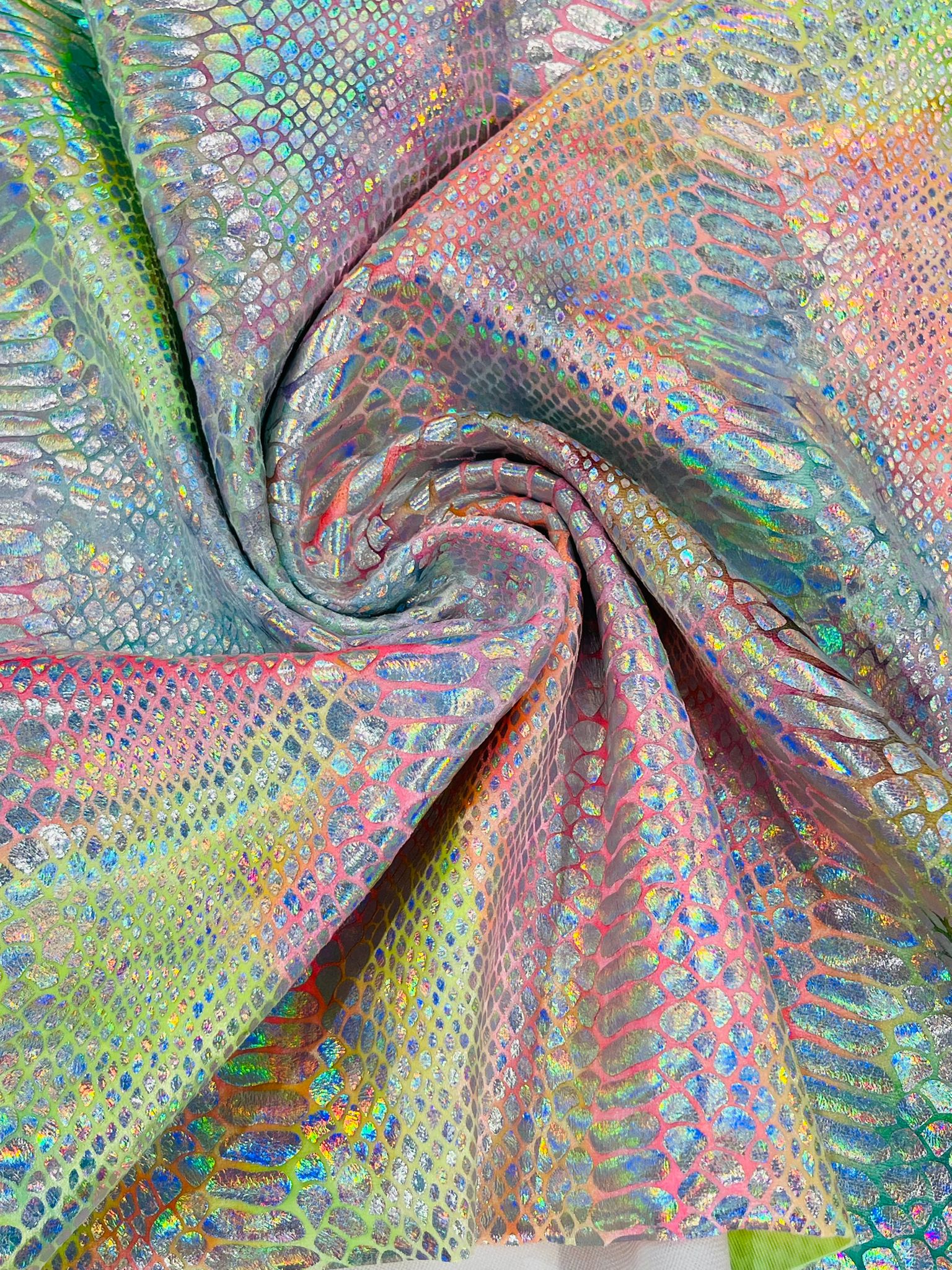 Snake foil stretch Velvet 58" Wide| New Creation Fabric & Foam. - New Creations Fabric & Foam Inc