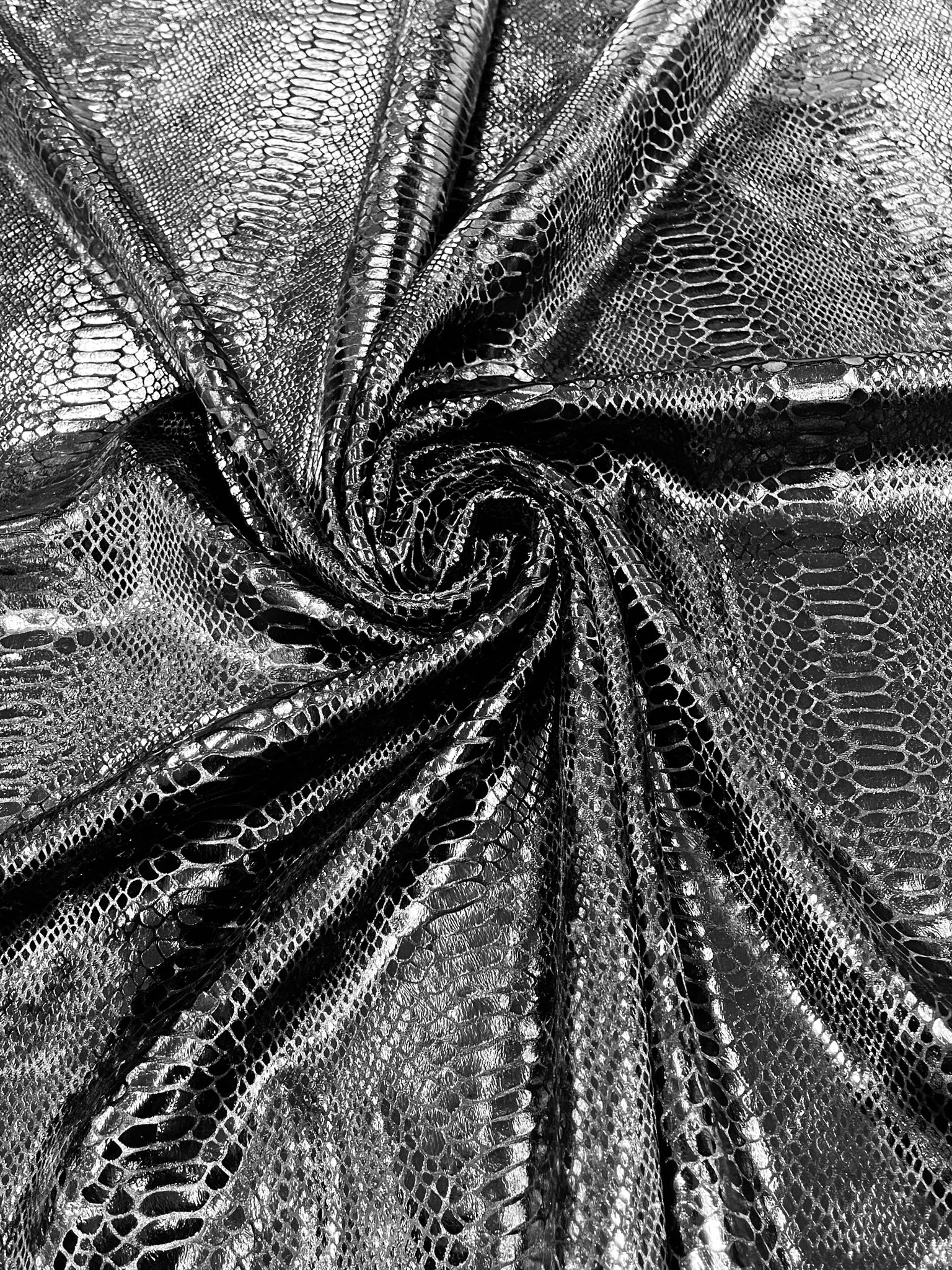 Snake foil stretch Velvet 58" Wide| New Creation Fabric & Foam. - New Creations Fabric & Foam Inc
