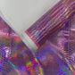 Snake Viper Holographic Embossed PVC Fabric| New Creations Fabric & Foam Inc. - New Creations Fabric & Foam Inc