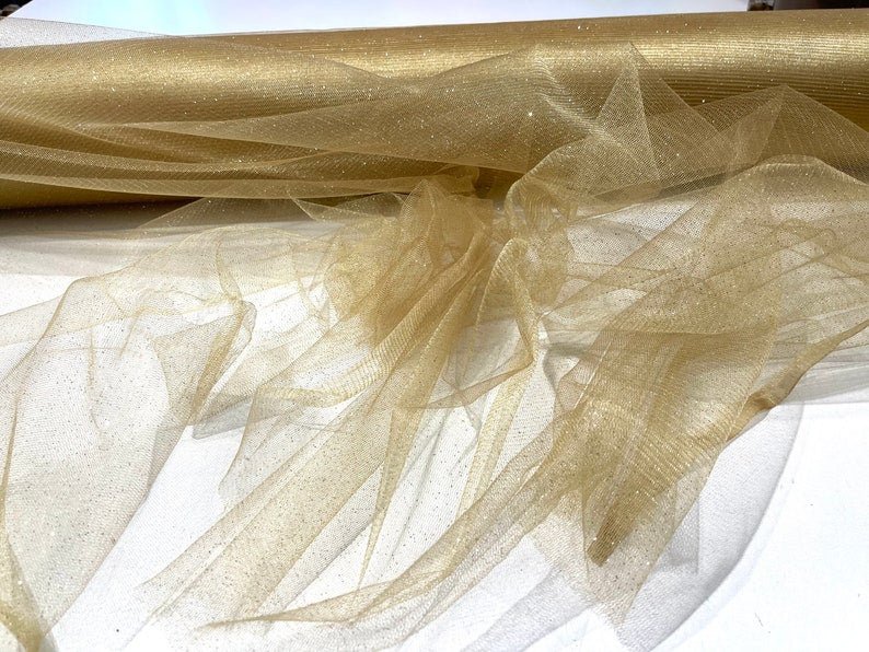 SPARKLE TULLE GLITTER (by the yard) - New Creations Fabric & Foam Inc