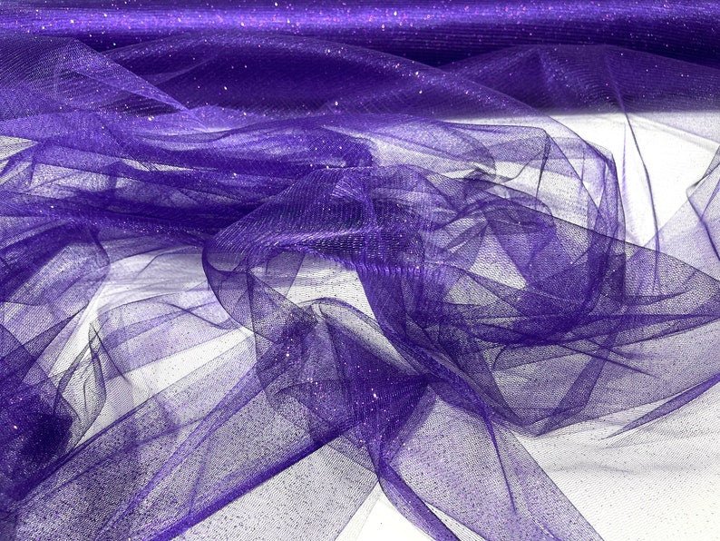 SPARKLE TULLE GLITTER (by the yard) - New Creations Fabric & Foam Inc