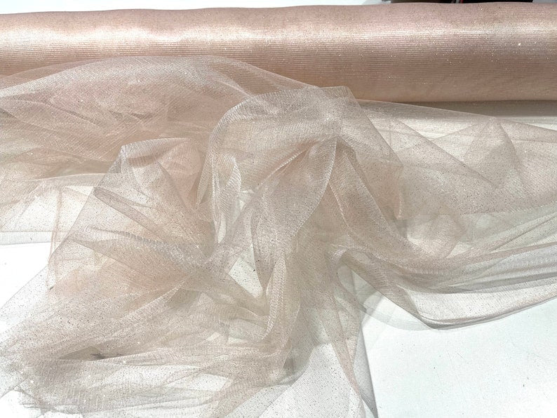 SPARKLE TULLE GLITTER (by the yard) - New Creations Fabric & Foam Inc
