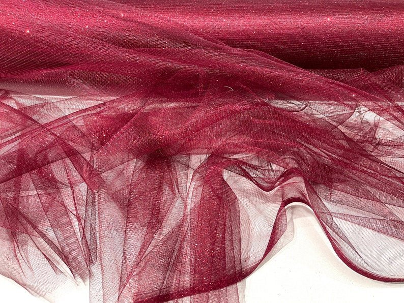 SPARKLE TULLE GLITTER (by the yard) - New Creations Fabric & Foam Inc