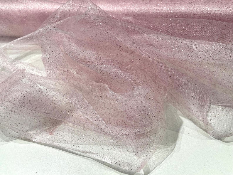 SPARKLE TULLE GLITTER (by the yard) - New Creations Fabric & Foam Inc
