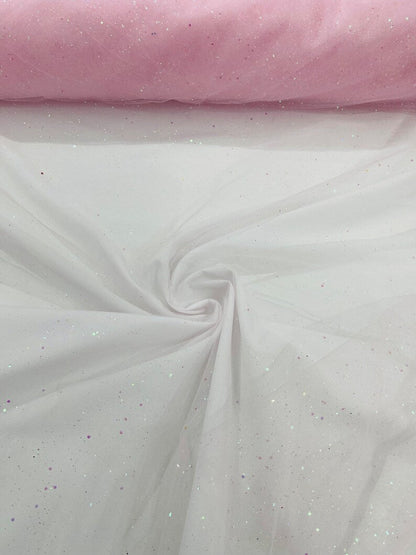 SPARKLE TULLE GLITTER SEQUIN (by the yard) - New Creations Fabric & Foam Inc