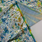 Splatter Foil Paint Metallic Print on a 4 - way Stretch Tie Dye Nylon Spandex | New Creations Fabric & Foam Inc. - New Creations Fabric & Foam Inc