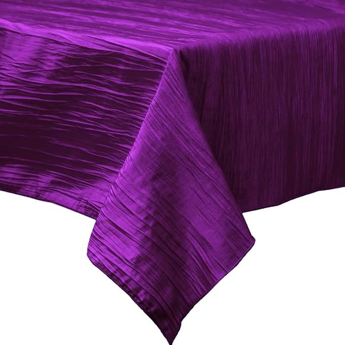 SQUARE ACCORDION CRUSHED TAFFETA SEAMLESS (58" inches) - New Creations Fabric & Foam Inc