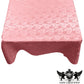 SQUARE TABLECLOTH ROSES JACQUARD SATIN (36" Inches x 36" Inches) - New Creations Fabric & Foam Inc
