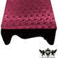 SQUARE TABLECLOTH ROSES JACQUARD SATIN (36" Inches x 36" Inches) - New Creations Fabric & Foam Inc