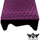 SQUARE TABLECLOTH ROSES JACQUARD SATIN (36" Inches x 36" Inches) - New Creations Fabric & Foam Inc