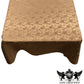 SQUARE TABLECLOTH ROSES JACQUARD SATIN (36" Inches x 36" Inches) - New Creations Fabric & Foam Inc