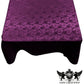 SQUARE TABLECLOTH ROSES JACQUARD SATIN (45" Inches x 45" Inches) - New Creations Fabric & Foam Inc