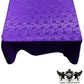 SQUARE TABLECLOTH ROSES JACQUARD SATIN (45" Inches x 45" Inches) - New Creations Fabric & Foam Inc