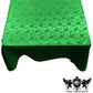 SQUARE TABLECLOTH ROSES JACQUARD SATIN (51" Inches x 51" Inches) - New Creations Fabric & Foam Inc
