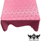 SQUARE TABLECLOTH ROSES JACQUARD SATIN (51" Inches x 51" Inches) - New Creations Fabric & Foam Inc