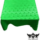 SQUARE TABLECLOTH ROSES JACQUARD SATIN (51" Inches x 51" Inches) - New Creations Fabric & Foam Inc