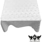 SQUARE TABLECLOTH ROSES JACQUARD SATIN (51" Inches x 51" Inches) - New Creations Fabric & Foam Inc