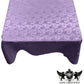SQUARE TABLECLOTH ROSES JACQUARD SATIN (58" Inches x 58" Inches) - New Creations Fabric & Foam Inc