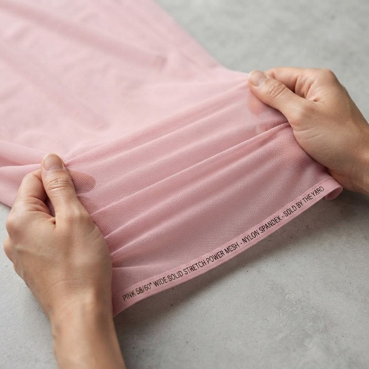 Stretch power mesh 58" Wide | New Creation Fabric & Foam Inc. - New Creations Fabric & Foam Inc