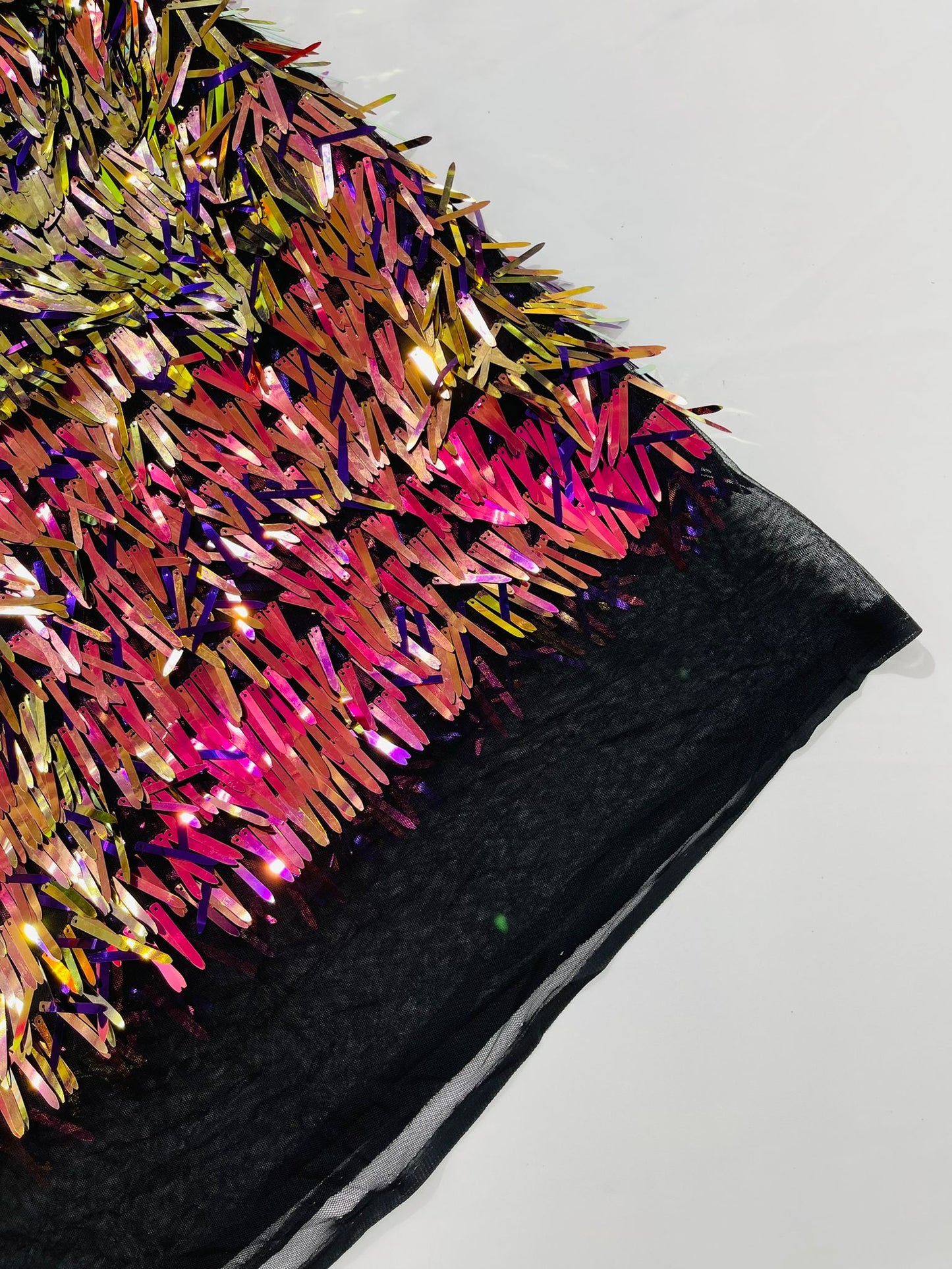 Sword Sequin Fabric 54” Wide| New Creations Fabric & Foam Inc. - New Creations Fabric & Foam Inc