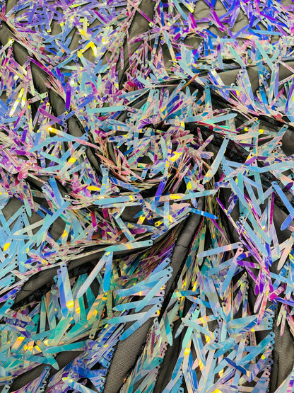 Sword Sequin Fabric 54” Wide| New Creations Fabric & Foam Inc. - New Creations Fabric & Foam Inc