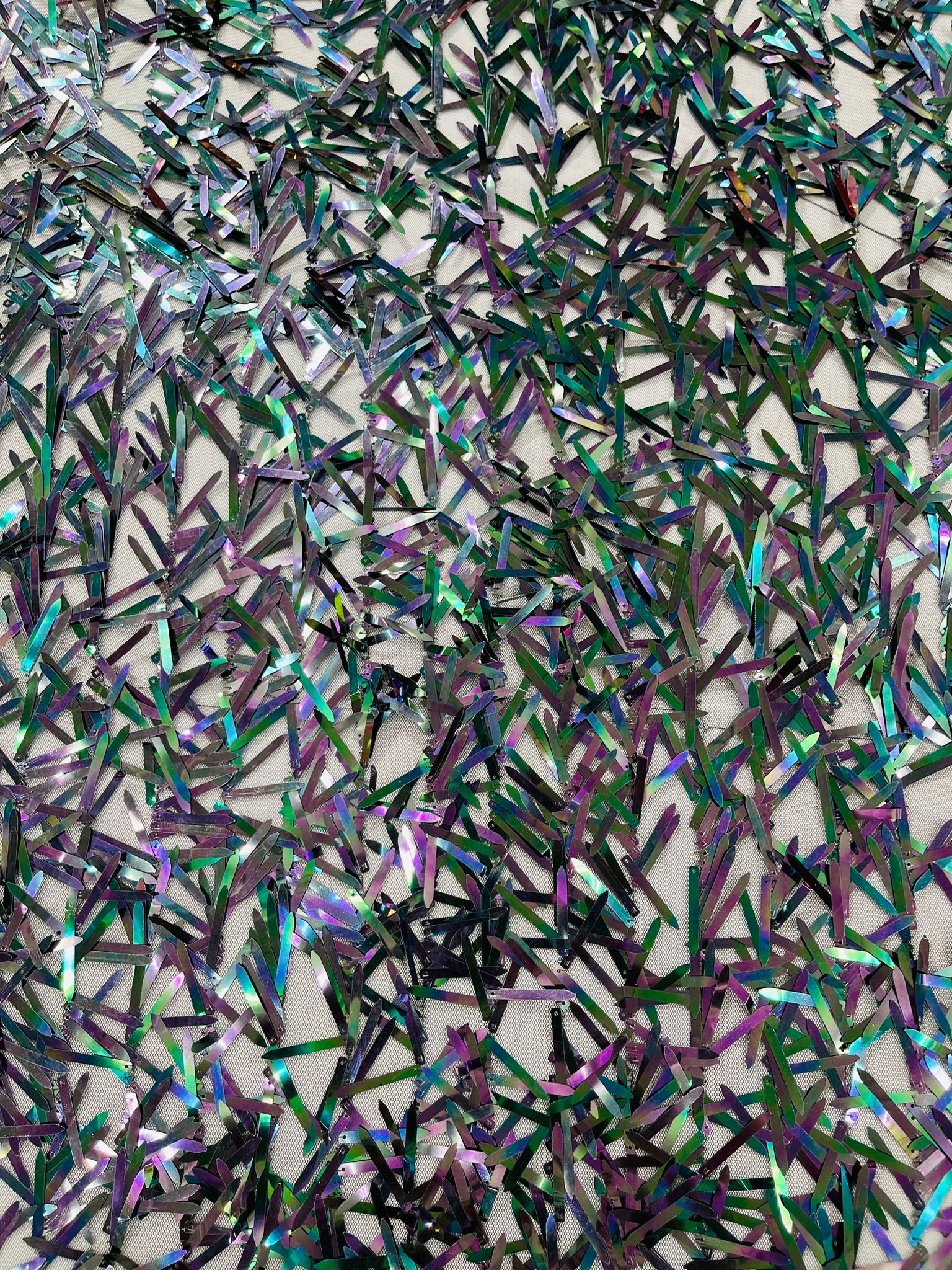 Sword Sequin Fabric 54” Wide| New Creations Fabric & Foam Inc. - New Creations Fabric & Foam Inc