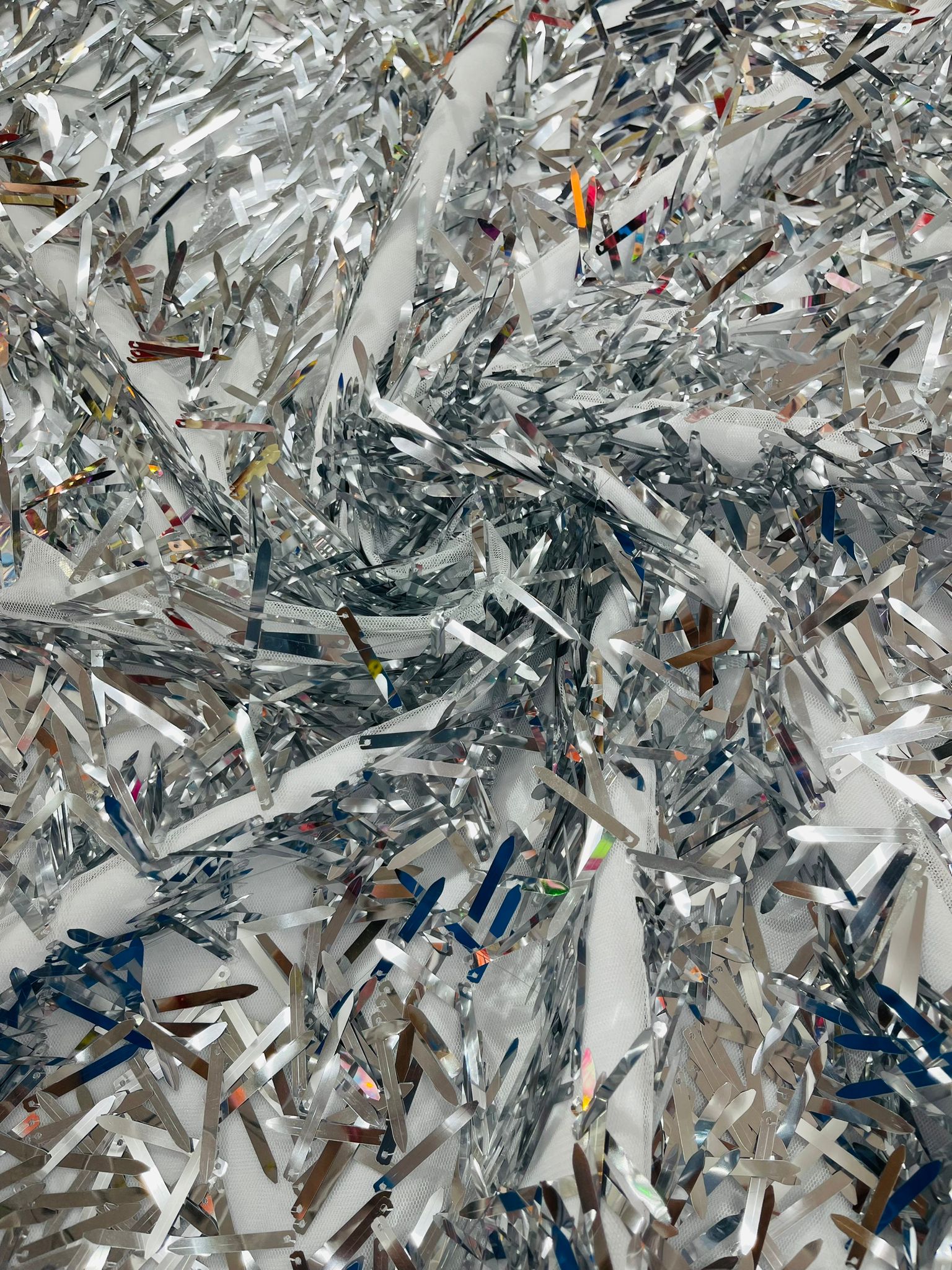 Sword Sequin Fabric 54” Wide| New Creations Fabric & Foam Inc. - New Creations Fabric & Foam Inc