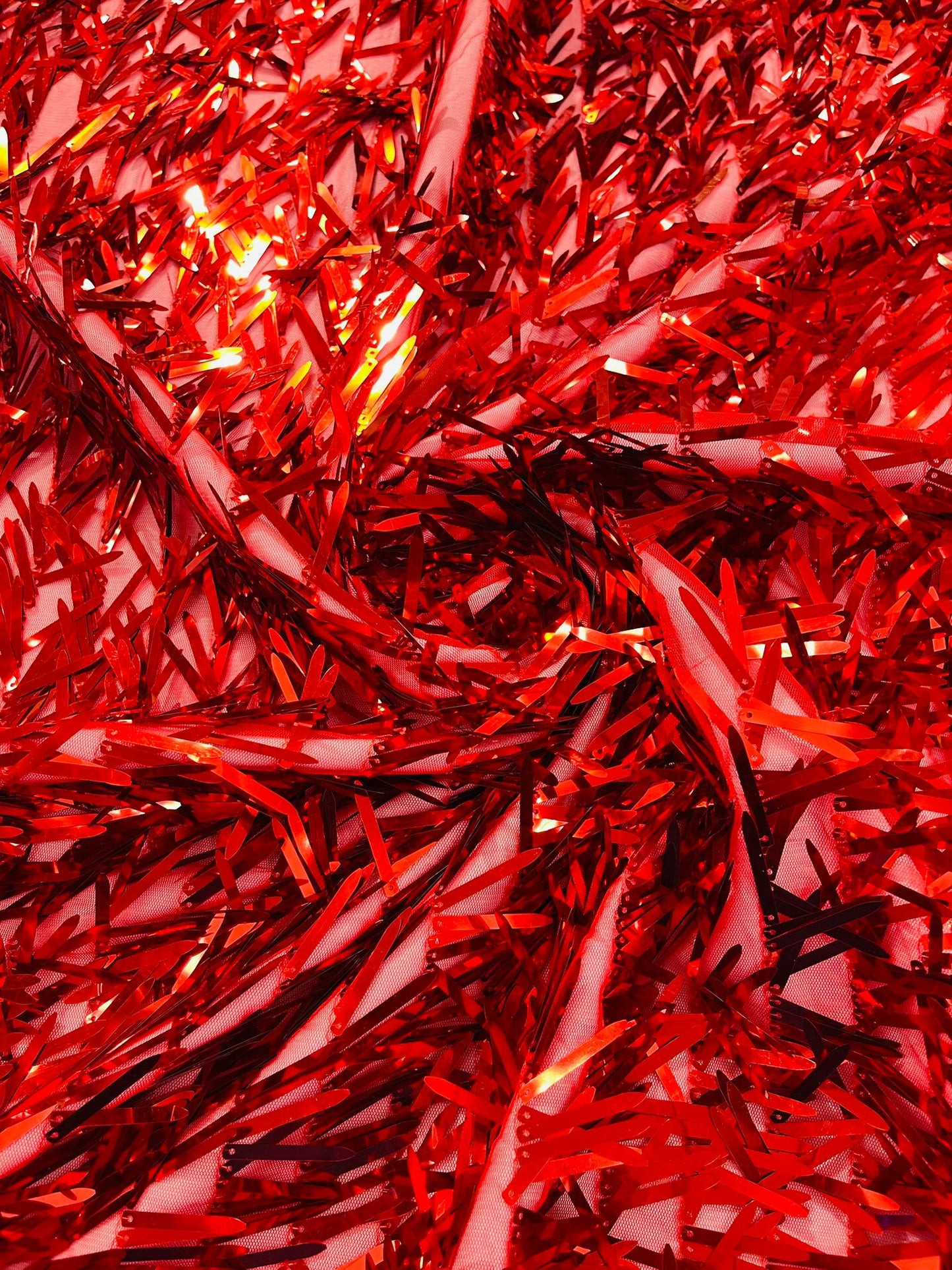 Sword Sequin Fabric 54” Wide| New Creations Fabric & Foam Inc. - New Creations Fabric & Foam Inc