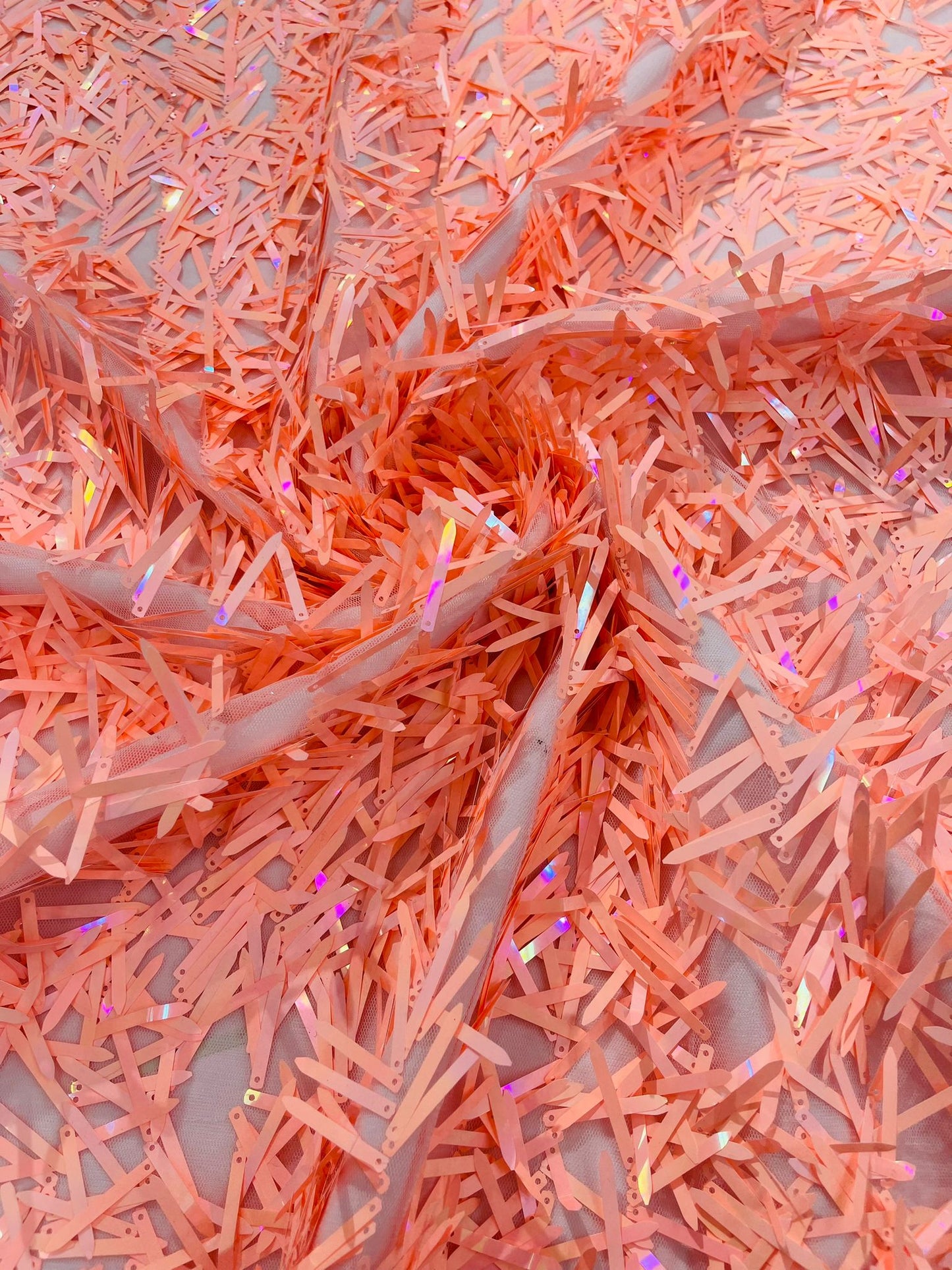 Sword Sequin Fabric 54” Wide| New Creations Fabric & Foam Inc. - New Creations Fabric & Foam Inc