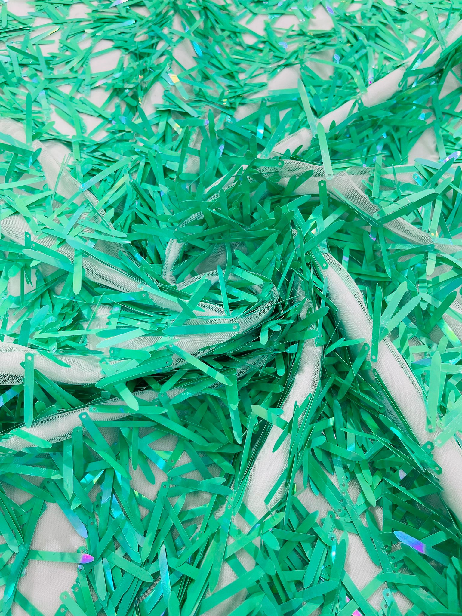 Sword Sequin Fabric 54” Wide| New Creations Fabric & Foam Inc. - New Creations Fabric & Foam Inc