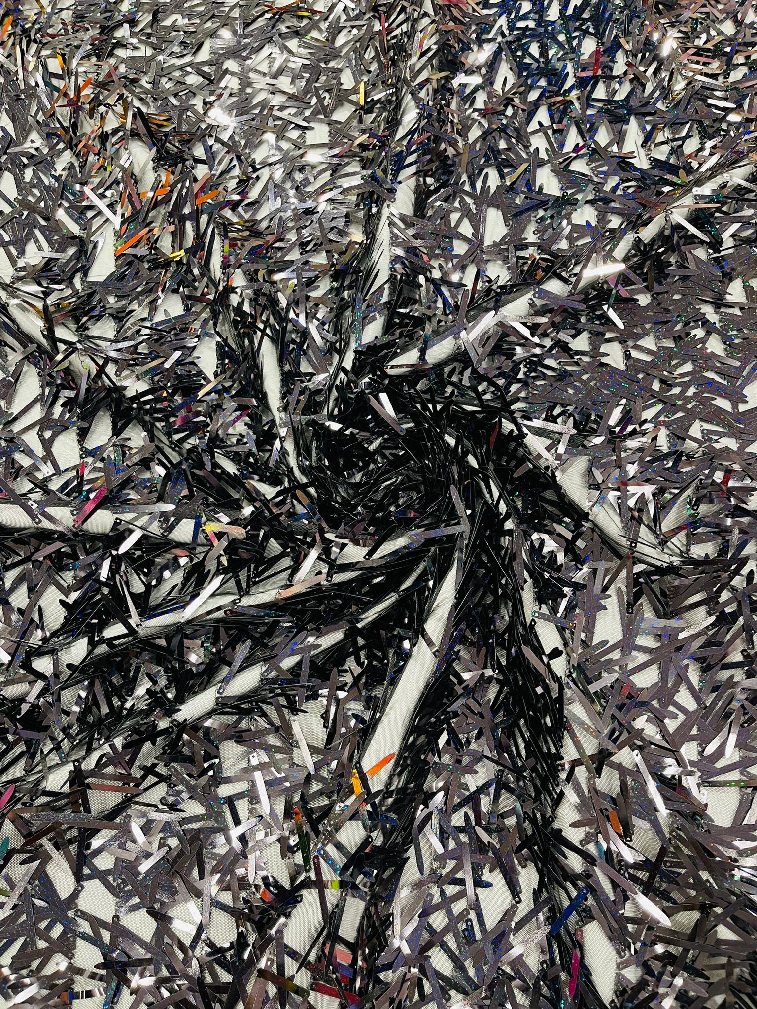 Sword Sequin Fabric 54” Wide| New Creations Fabric & Foam Inc. - New Creations Fabric & Foam Inc