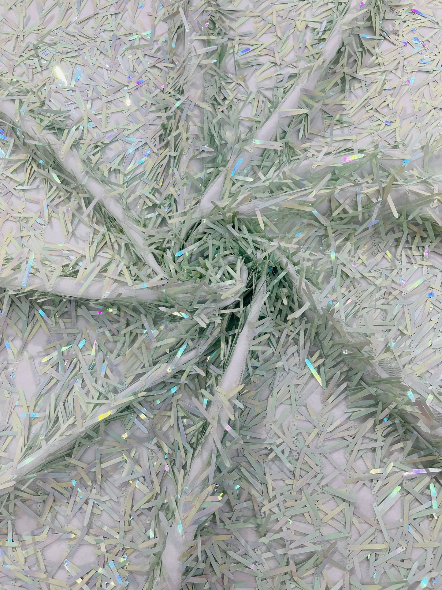 Sword Sequin Fabric 54” Wide| New Creations Fabric & Foam Inc. - New Creations Fabric & Foam Inc