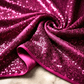 Sword Sequin Fabric by the Yard 54” Wide – Iridescent Flip Sequin Stretch Fabric for Dresses, Costumes, Backdrops & Event Decor - New Creations Fabric & Foam Inc