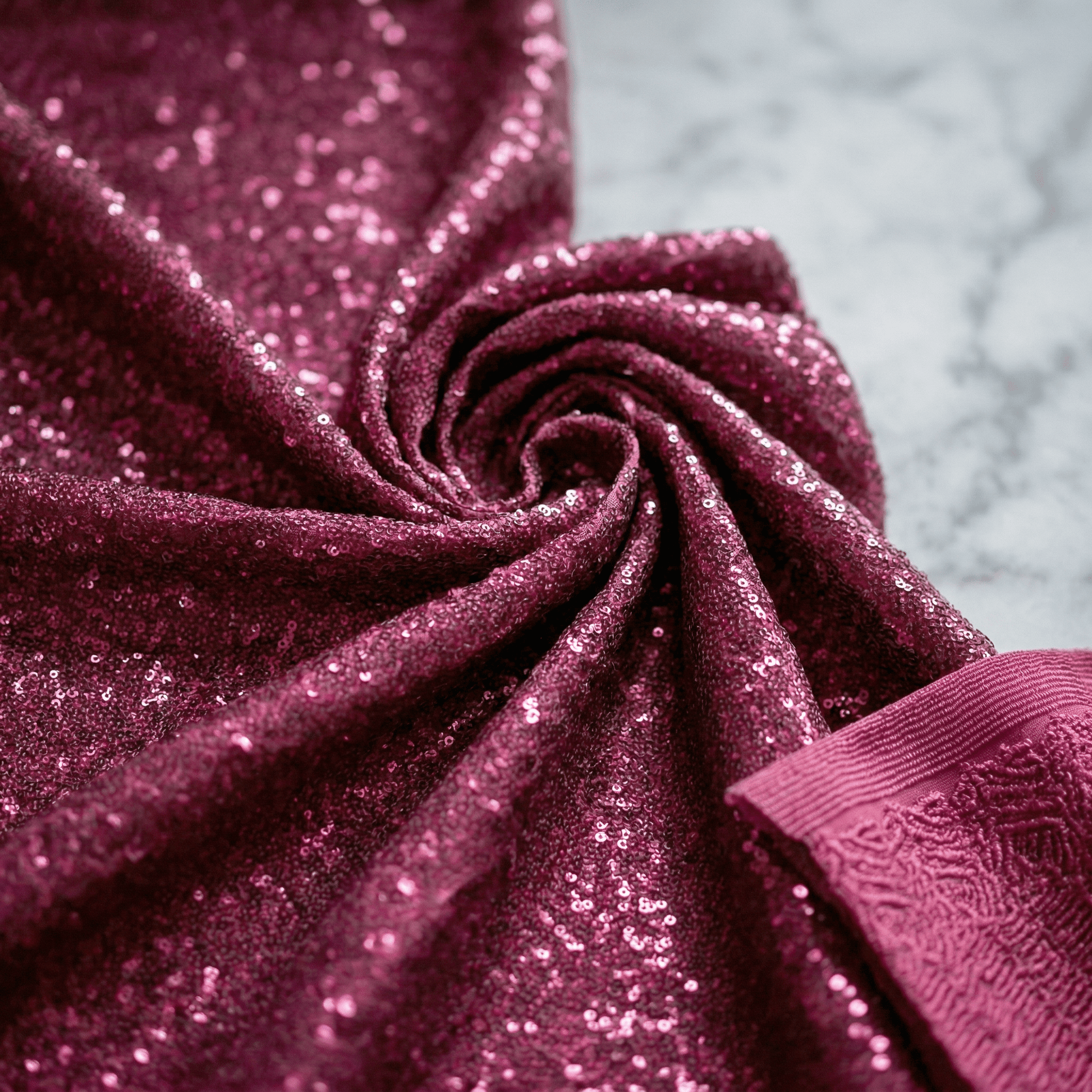 Sword Sequin Fabric by the Yard 54” Wide – Iridescent Flip Sequin Stretch Fabric for Dresses, Costumes, Backdrops & Event Decor - New Creations Fabric & Foam Inc